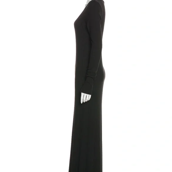 Hatch Black Scoop-neck Long Sleeve Dress - Picture 2 of 3